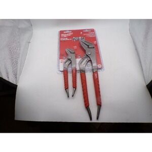 Milwaukee 48-22-6330 Ream and Punch 6in and 10in Straight Jaw Pliers Set 2pc NEW